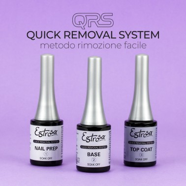 Nail Prep Soak Off - Quick Removal System 14ml Primer e basi assortite