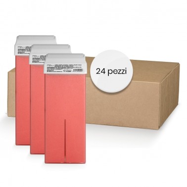 Pack 24pz - Titanio Rosa cartuccia cera liposolubile 100 ml Pack convenienza