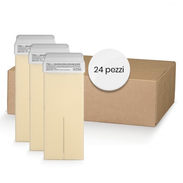 Pack 24pz - Zinco cartuccia cera liposolubile 100 ml Pack convenienza