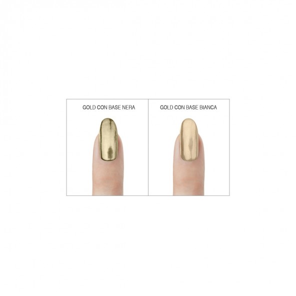 Gold Mirror - Pigmento Specchio Polvere e Pigmenti per unghie