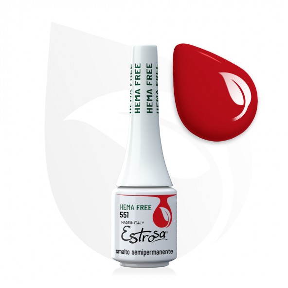 H551RO - Smalto semipermanente 7ml Semipermanente Hema Free