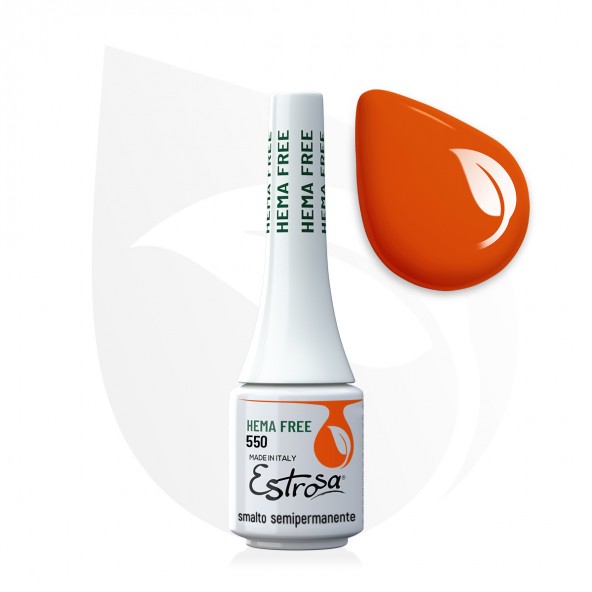 H550RO - Smalto semipermanente 7ml Semipermanente Hema Free