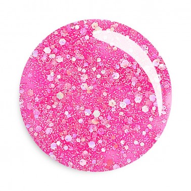Pretty In Pink Glitter - Smalto semipermanente 7 ml Semipermanente classico
