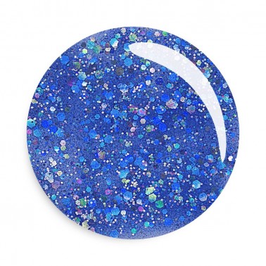 Blue Diva Glitter - Smalto semipermanente 7 ml Semipermanente classico