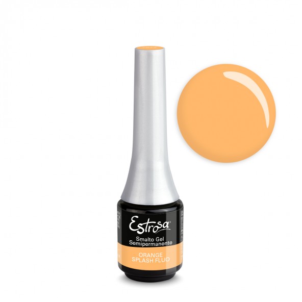 Orange Splash fluo - Smalto semipermanente 7 ml Semipermanente classico