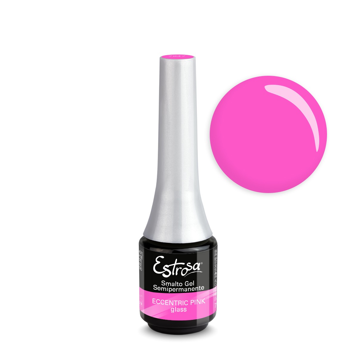 Eccentric Pink Glass - Smalto semipermanente 7 ml