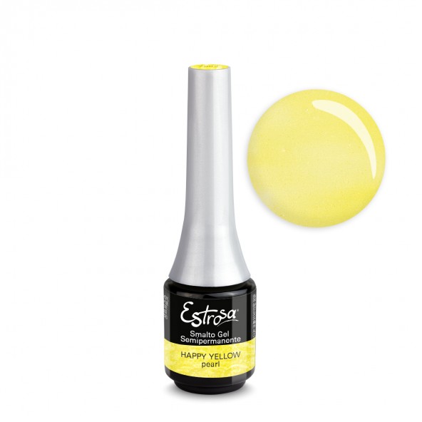 Happy Yellow Pearl - Smalto semipermanente 7 ml Semipermanente classico