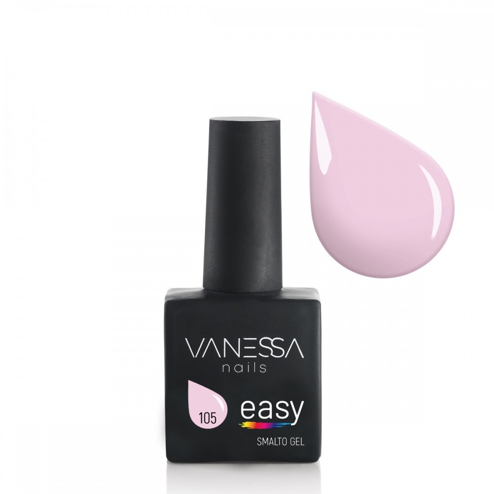 Colore n. 105 - Smalto Vanessa Easy 8 ml Semipermanente Easy