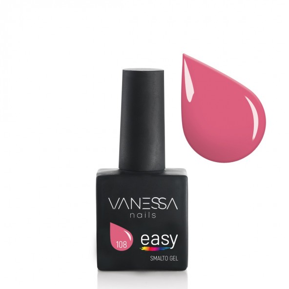 Colore n. 108 - Smalto Vanessa Easy 8 ml Semipermanente Easy