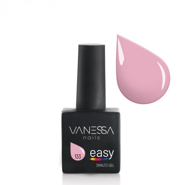 Colore n. 133 - Smalto Vanessa Easy 8 ml Semipermanente Easy