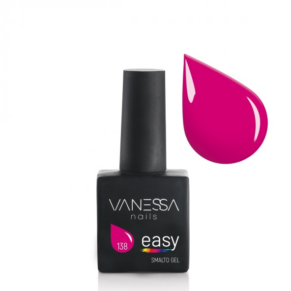 Colore n. 138 - Smalto Vanessa Easy 8 ml Semipermanente Easy