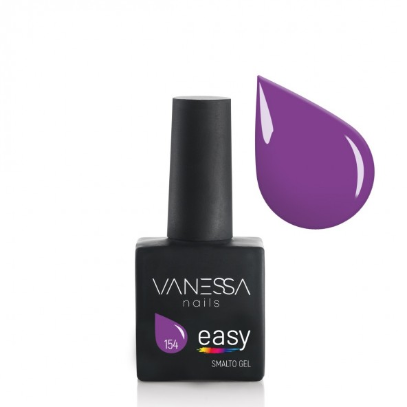 Colore n. 154 - Smalto Vanessa Easy 8 ml Semipermanente Easy