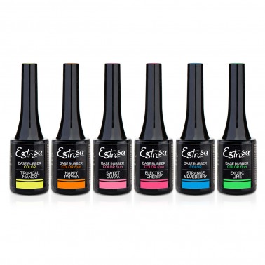 Set Basi Gel Rubber Color Fluo Primer e basi assortite