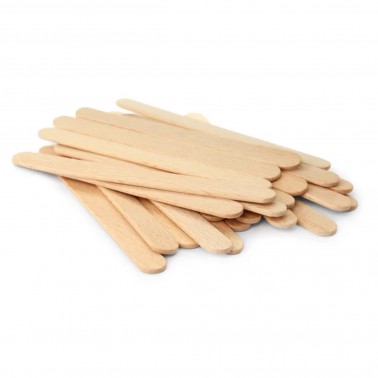 Spatole monouso in legno 100pz Kit Depilazione - Accessori