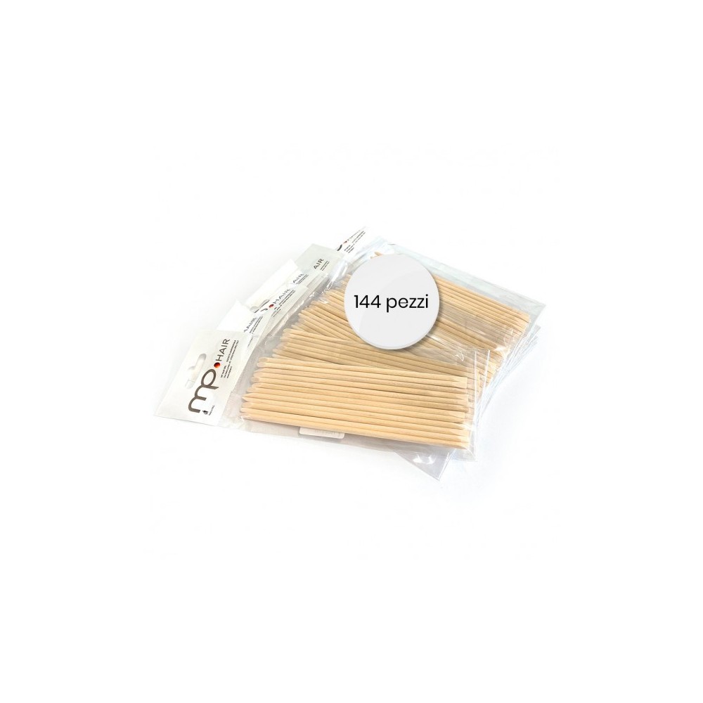 Pack 144pz - Spingipelle in legno d'arancio Pack Lime convenienza
