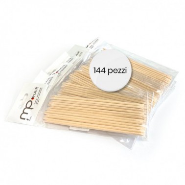 Pack 144pz - Spingipelle in legno d'arancio Pack Lime convenienza