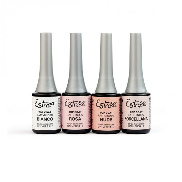 Set Top Coat Lattiginosi 14ml Set Basi e Top coat