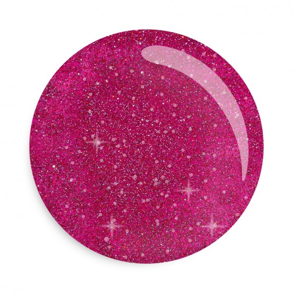 Pink Glitter Flash - Smalto semipermanente 7ml Semipermanente classico