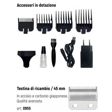 Warrior tagliacapelli Tagliacapelli e rifinitrici