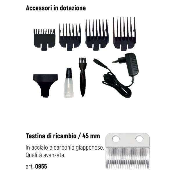Prime tagliacapelli Tagliacapelli e rifinitrici