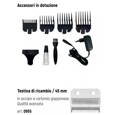 Prime tagliacapelli Tagliacapelli e rifinitrici