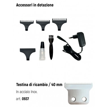 Style tagliacapelli Tagliacapelli e rifinitrici