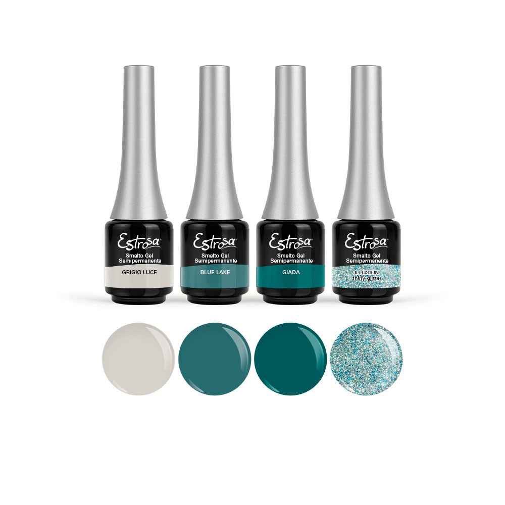 Jade Glimmer - Set Smalto Semipermanente Set Smalto Semipermanente