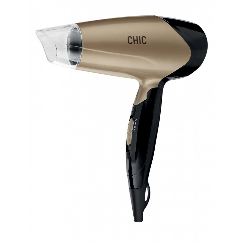 Phon Chic 1200W pieghevole Phon Asciugacapelli
