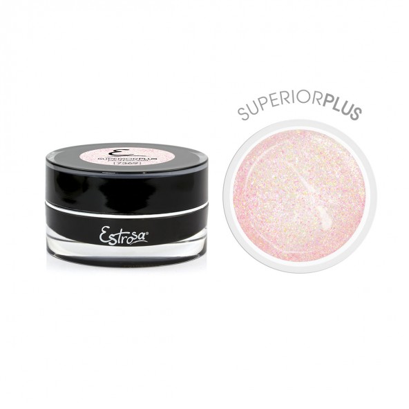 Pink Glitter & Flakes - Superior Gel Plus 15ml Superior Gel Plus monofasico