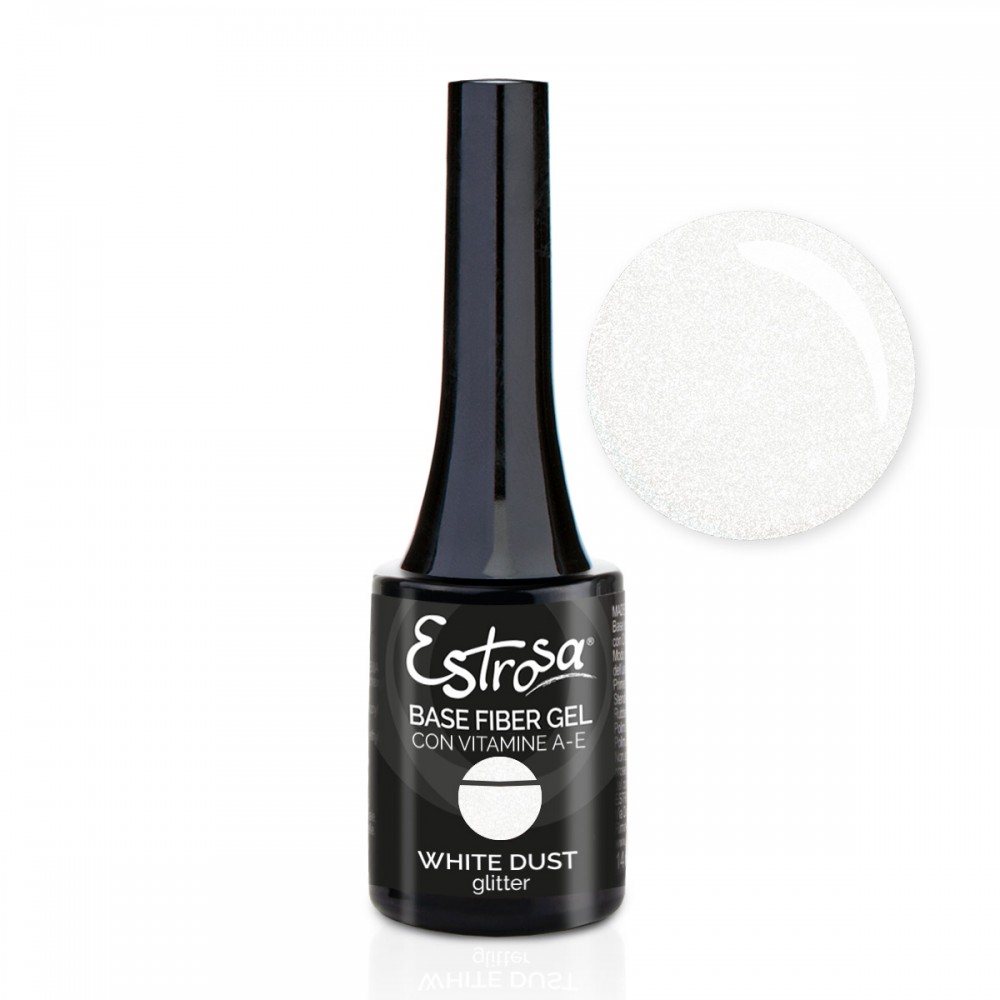 White Dust Glitter - Base Fiber Gel 14 ml Primer e basi assortite White Dust Glitter - Base Fiber Gel 14 ml Primer e basi assortite