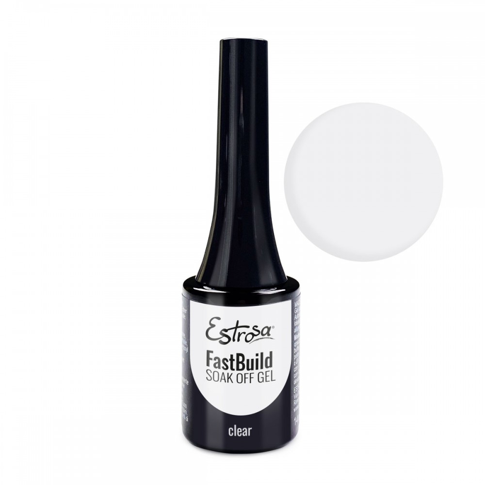 Clear - Fast Build Soak Off Gel 14ml Fast Build Soak Off Gel monofasico