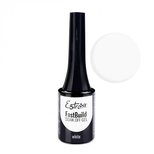 White - Fast Build Soak Off Gel 14ml Fast Build Soak Off Gel monofasico
