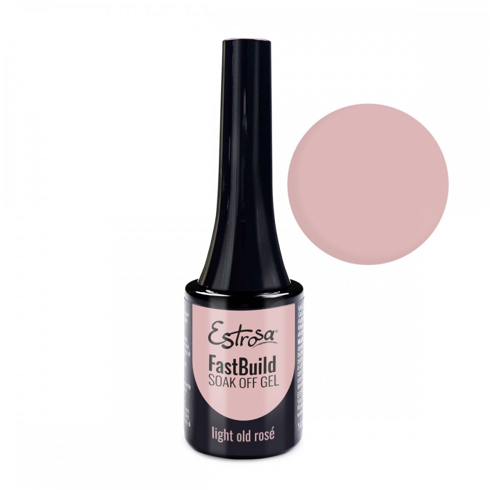 Light Rosé - Fast Build Soak Off Gel 14ml Fast Build Soak Off Gel monofasico