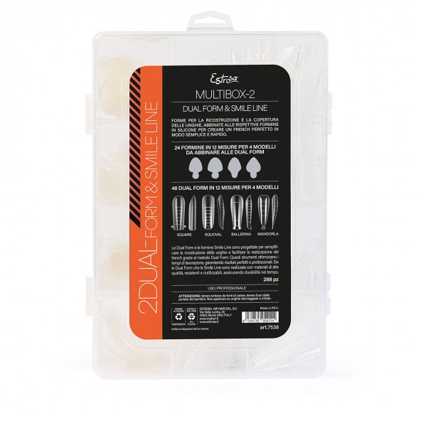Multibox-2 Dual Form e Smile Line Estrosa - 288 pz  Tip - Dual Form - Cartine