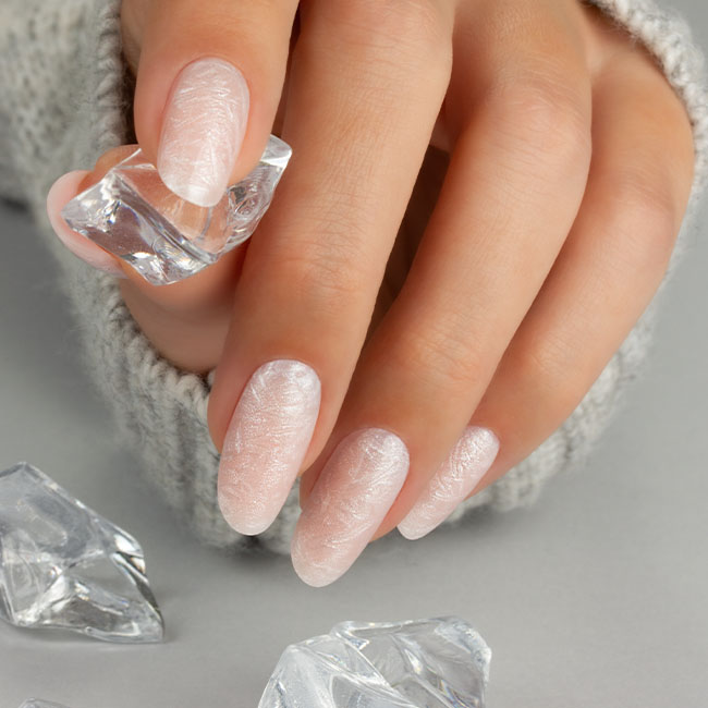 Nail art natalizia Estrosa golosa top coat gold cat eye