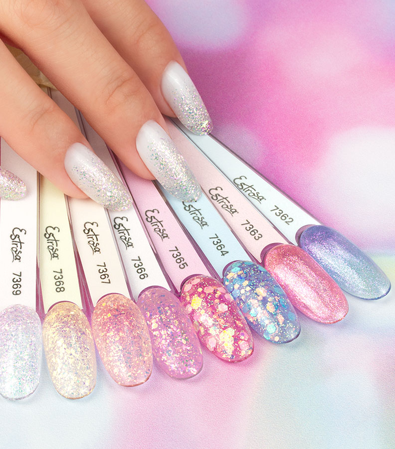 Scopri i Nuovi Effetti Glitter & Flakes | Gel Costruttore Monofasico Superior Gel Plus Estrosa - Flessibilità e Brillantezza Professionale